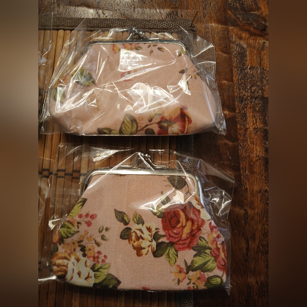 Canvas Coin Purses - Picture 5 of 8